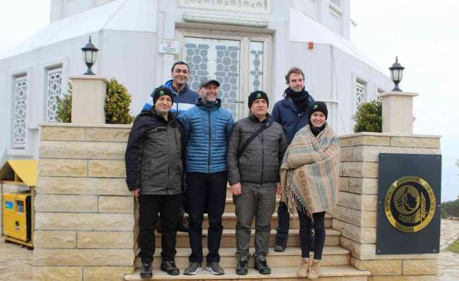 Fransız yetkililer Büyükada ekoturizm rotasını gezdi