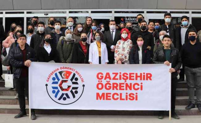 Gazişehir Öğrenci Meclisi’nden SANKO Üniversitesi’ne ziyaret