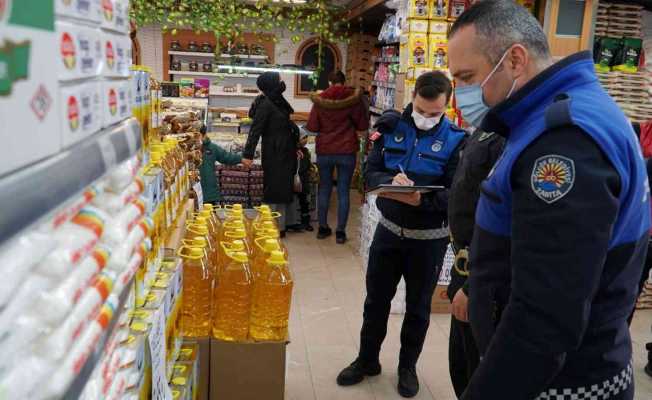 Gölcük’te fahiş fiyat ve stokçuluğa yönelik denetimler yapıldı