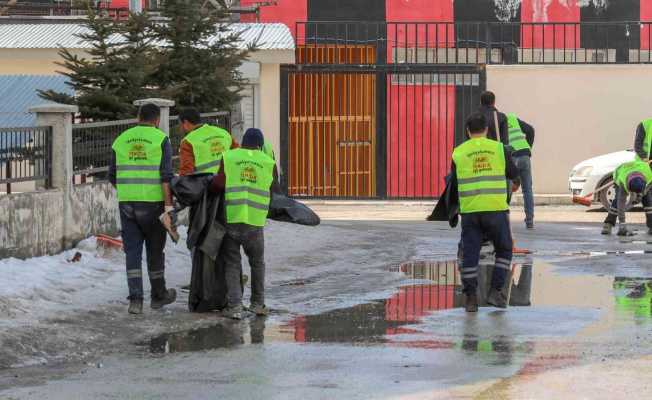 İpekyolu Belediyesinden bahar temizliği