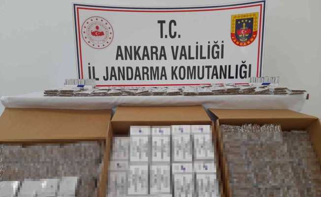 Jandarmadan sigara kaçakçılarına suçüstü