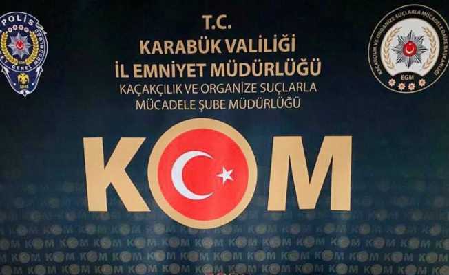 Karabük emniyetinin suçlulara karşı mücadelesi sürüyor