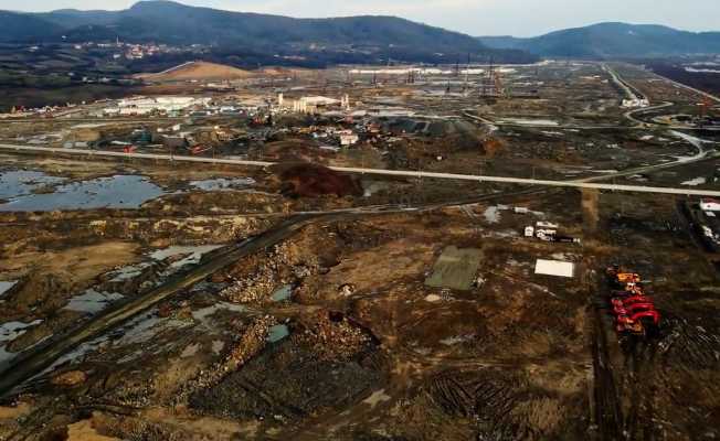 Karadeniz doğalgazını karaya getirecek ünitenin ilk kaynağı yapıldı