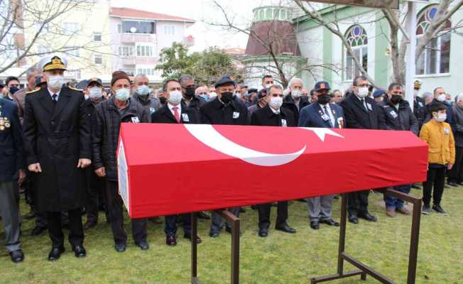 Kıbrıs gazisi Aydın son yolculuğuna uğurlandı