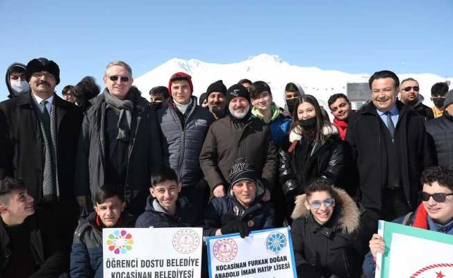 Kocasinan, öğrencilerin başarılarını Erciyes gezisi ile taçlandırdı