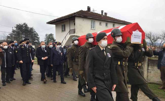 Kore Gazisi 93 yaşında son yolculuğuna uğurlandı