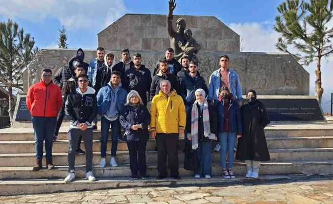 Köşk MYO öğrencilerine Yunan zulmü, yerinde anlatıldı