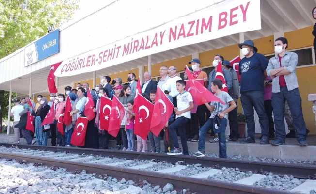 Kütahya’da Kurtuluş Savaşı kahramanlarından Şehit Yarbay Nazım Bey’e vefa