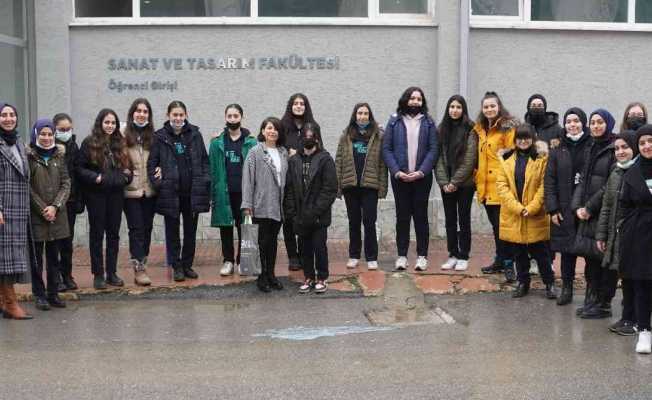 Lise öğrencilerinden Yalova Üniversitesi’ne ziyaret