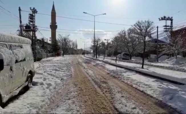 Malatya kar altında