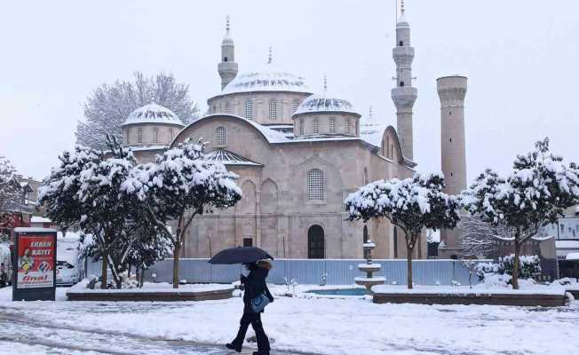 Malatya’da kar yağışı etkili oldu