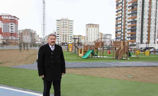 Melikgazi’de bir park daha hizmete açılıyor