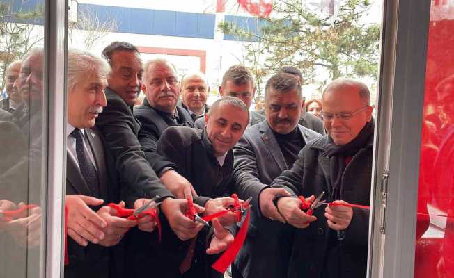 MHP Belde Başkanlığı mehter takımı coşkusuyla açıldı