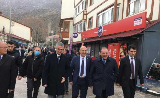 MHP’den Olur’a yoğun katılımlı çıkarma