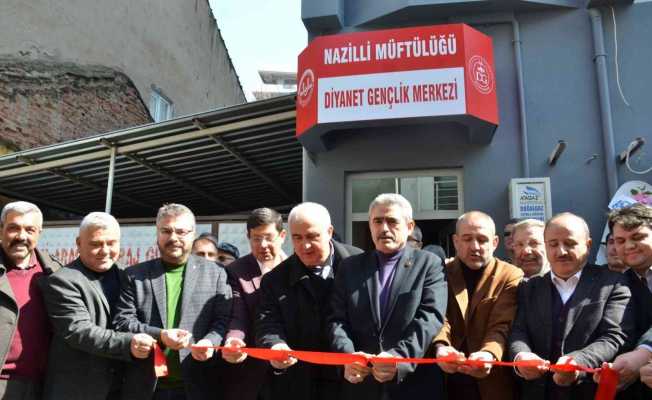 Nazilli’de cami ve gençlik merkezinin açılışı yapıldı