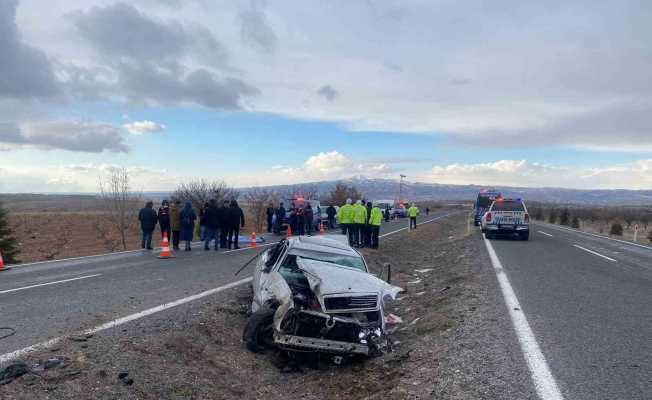 Nevşehir’de otomobil refüje çıkarak takla attı: 1 ölü, 2 yaralı