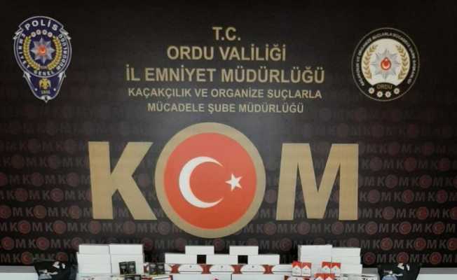 Ordu’da kaçak tütüne izin yok