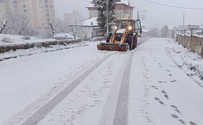 Ordu’da karla mücadele sürüyor