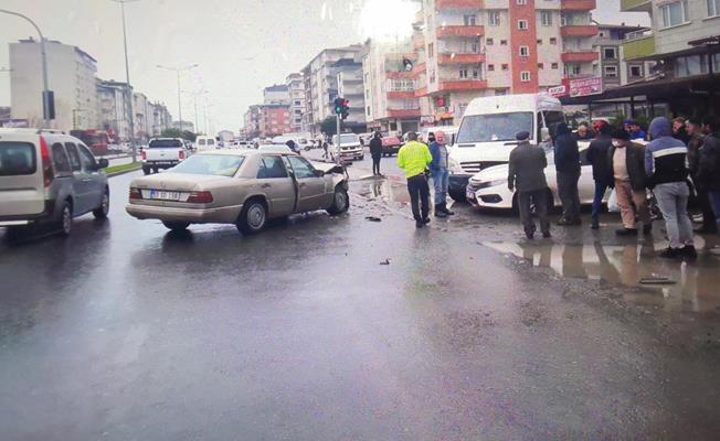 Ordu’da trafik kazası: 2 yaralı