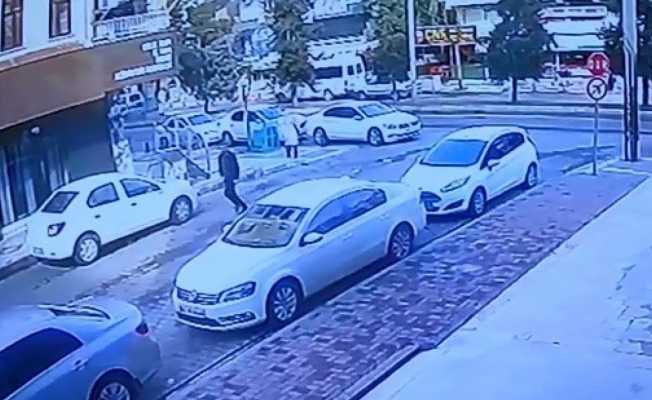 Polislerin şehit edildiği anlar güvenlik kamerasına yansıdı