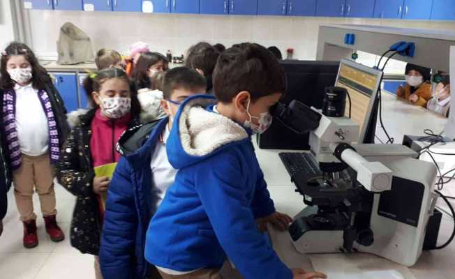 Profesör Satıl’dan minik öğrencilere biyoloji dersi