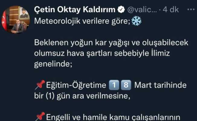 Sakarya’da eğitime kar engeli