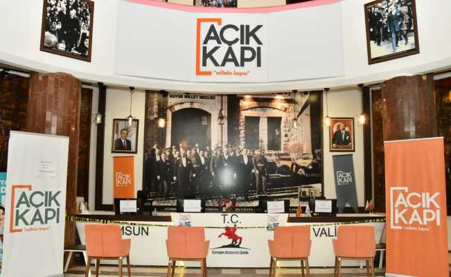 Samsun’da ’Açık Kapı’ 11 bin vatandaşa hizmet verdi