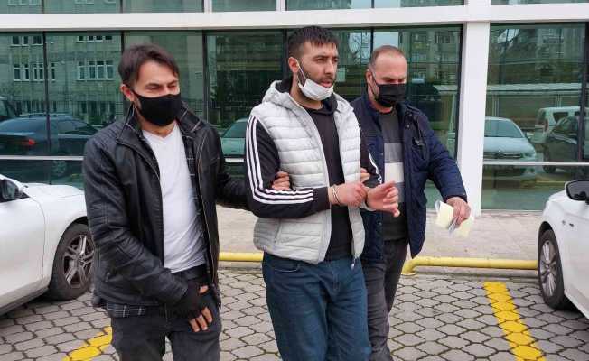 Samsun’da bıçakla bir kişiyi yaralayan şahıs tutuklandı