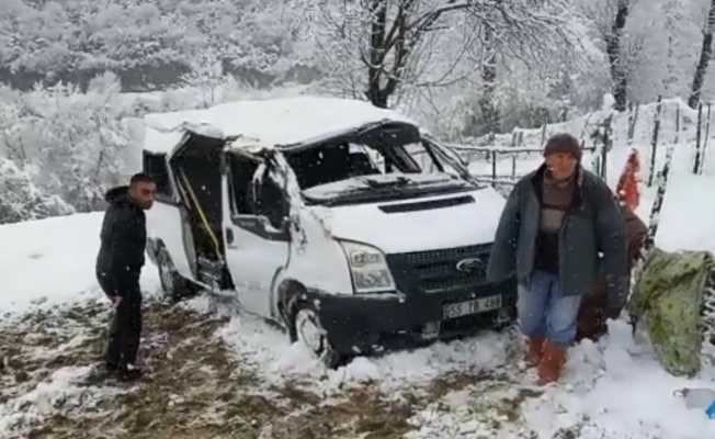 Samsun’da öğrenci servisi kazası: 1 öğrenci ölü, 7 yaralı