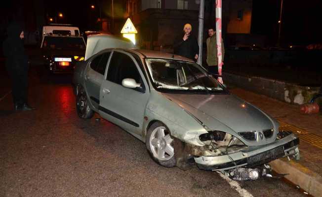 Samsun’da trafik kazası: 1 yaralı