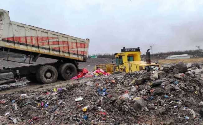 Samsun’da uygunsuz çıkan 8 bin 650 kilo gübre imha edildi