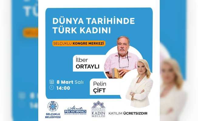 Selçuklu Belediyesi’nden Kadınlar Günü’ne özel konser ve söyleşi