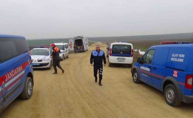 Silivri’de araç dereye uçtu: 1 yaralı