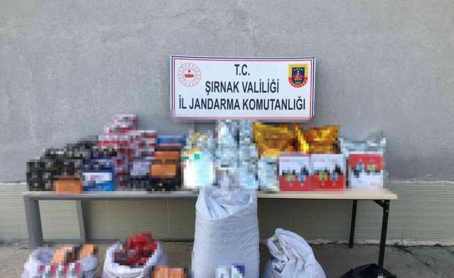 Şırnak’ta 10 bin paket kaçak sigara ele geçirildi: 65 gözaltı