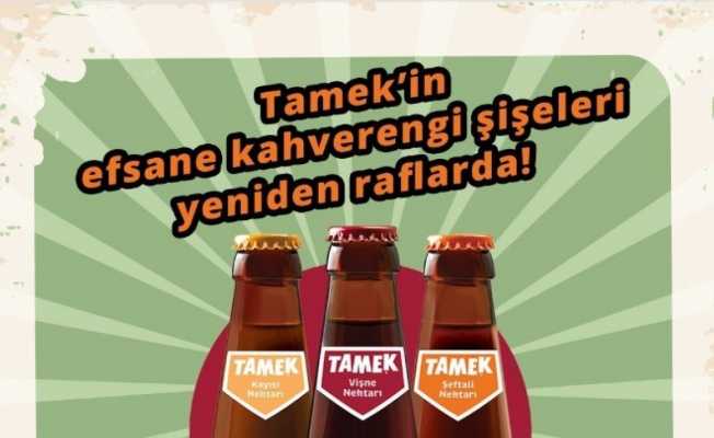 Tamek’in nostaljik kahverengi şişesi yeniden raflarda