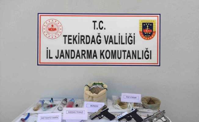 Tekirdağ’da 2 kilo uyuşturucu ele geçirildi