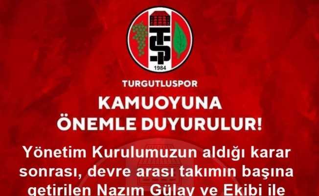 Turgutluspor Nazım Gülay ile yollarını ayırdı