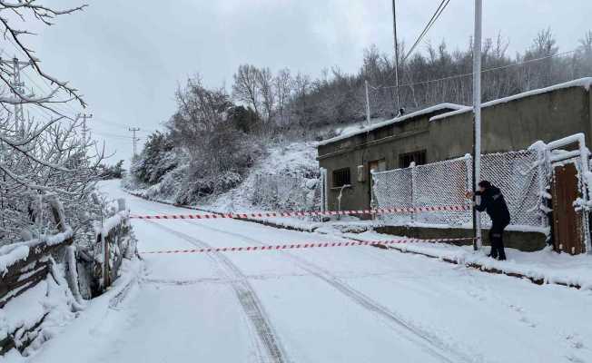 Türkeli’de kar küreme çalışmaları