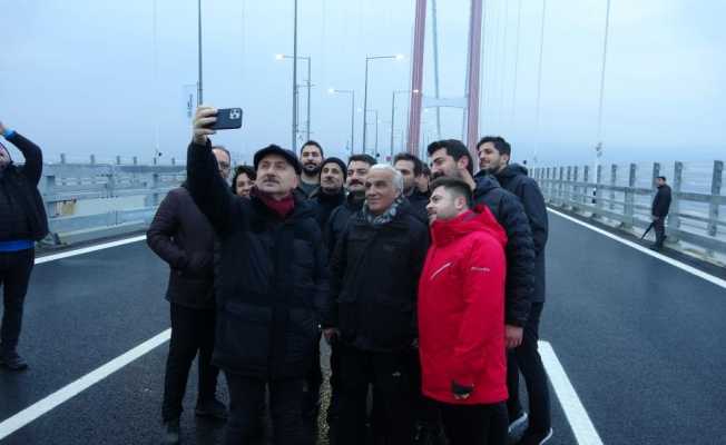 Ulaştırma Bakanı Karaismailoğlu’ndan 1915 Çanakkale Köprüsü paylaşımı