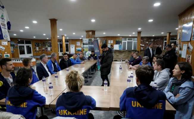 Ülkelerine dönemeyen Ukraynalı milli sporcular Bursa’da misafir ediliyor