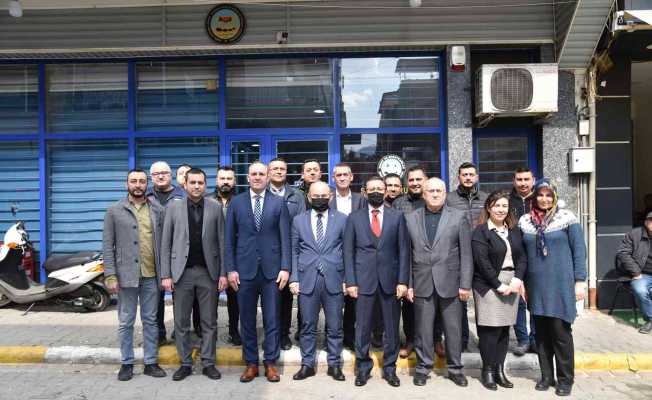 Vali Karadeniz, Alaşehir’de borsa ve oda başkanları ile buluştu