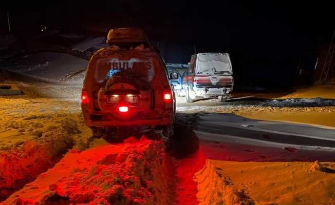 Van’da 6 saatlik hasta kurtarma operasyonu