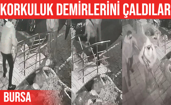 "Yaşlılar rahat yürüsün" diye yaptırdığı korkulukları çaldılar