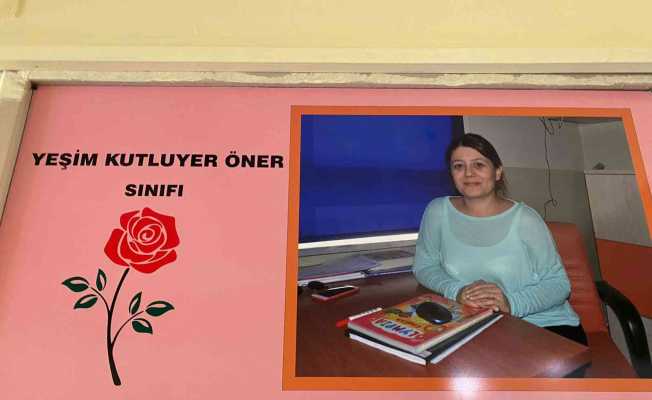 Yeşim öğretmen için Hakkari’de sınıf oluşturuldu