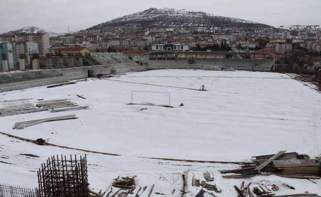 Yozgat Şehir Stadyumu inşaatı yıl sonu tamamlanacak