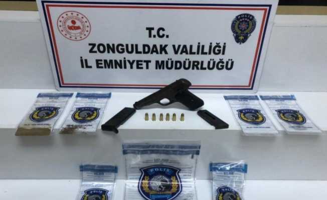 Zonguldak’ta uyuşturucu operasyonu