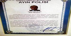 Katili yakaladı, ayın polisi seçildi